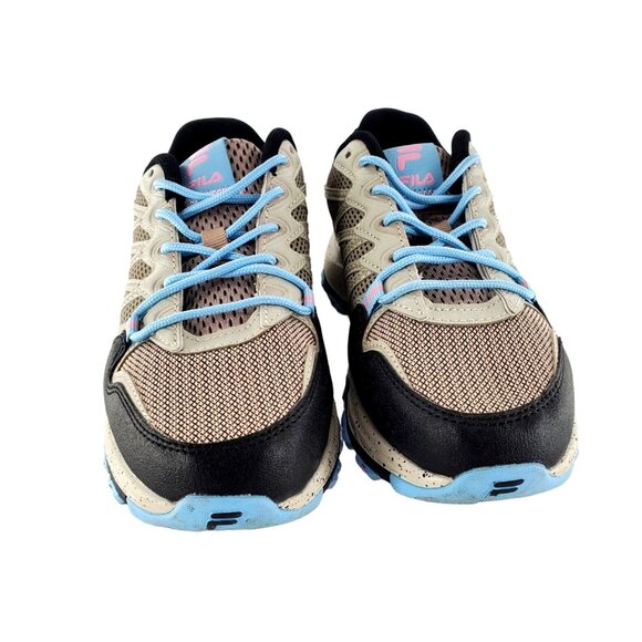 FILA 7.5 Women Sneakers Quadrix Activewear Colorful Athletic Trail Running Shoes - Picture 11 of 14